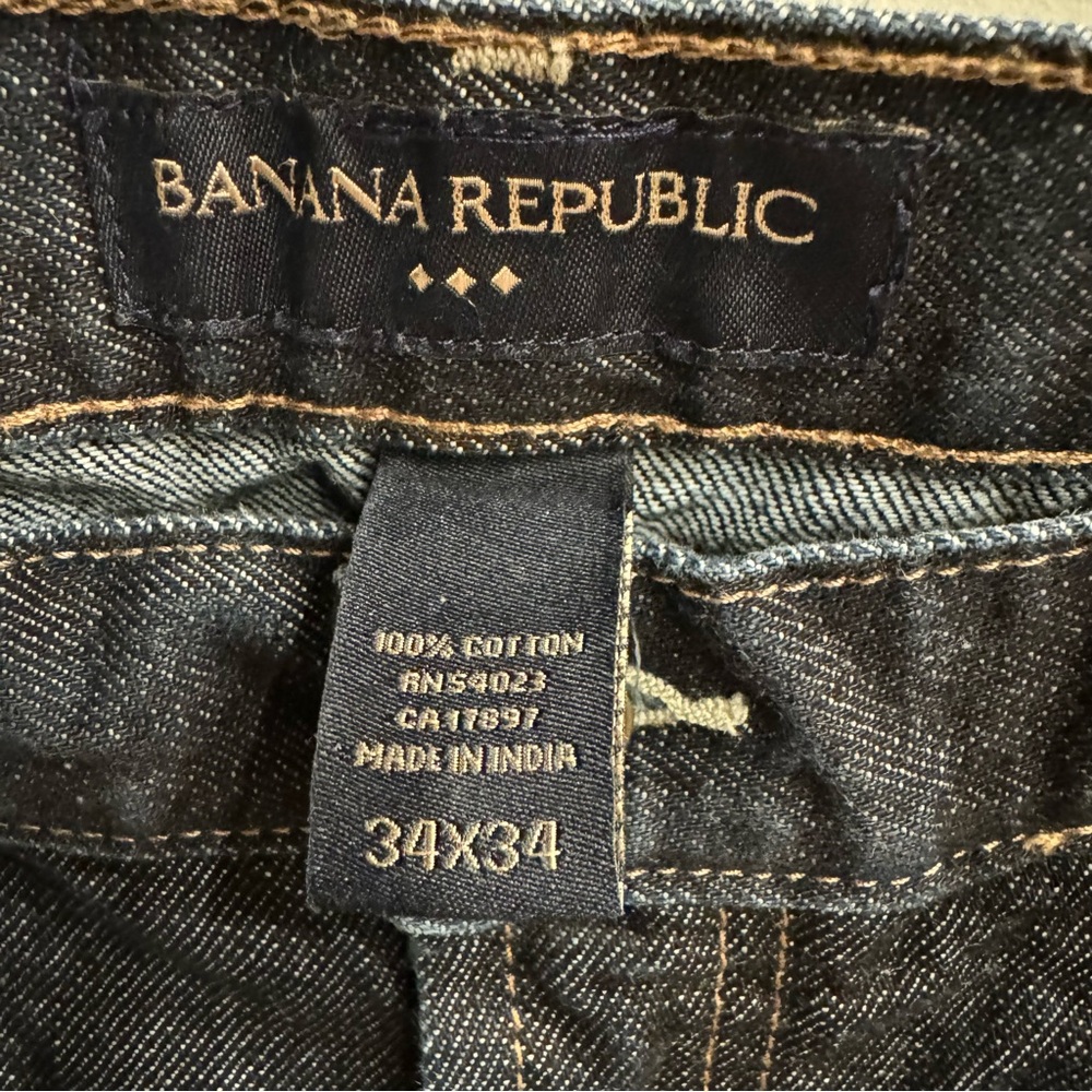 Banana Republic Men's Dark Bootcut Jeans - Picture 3 of 4